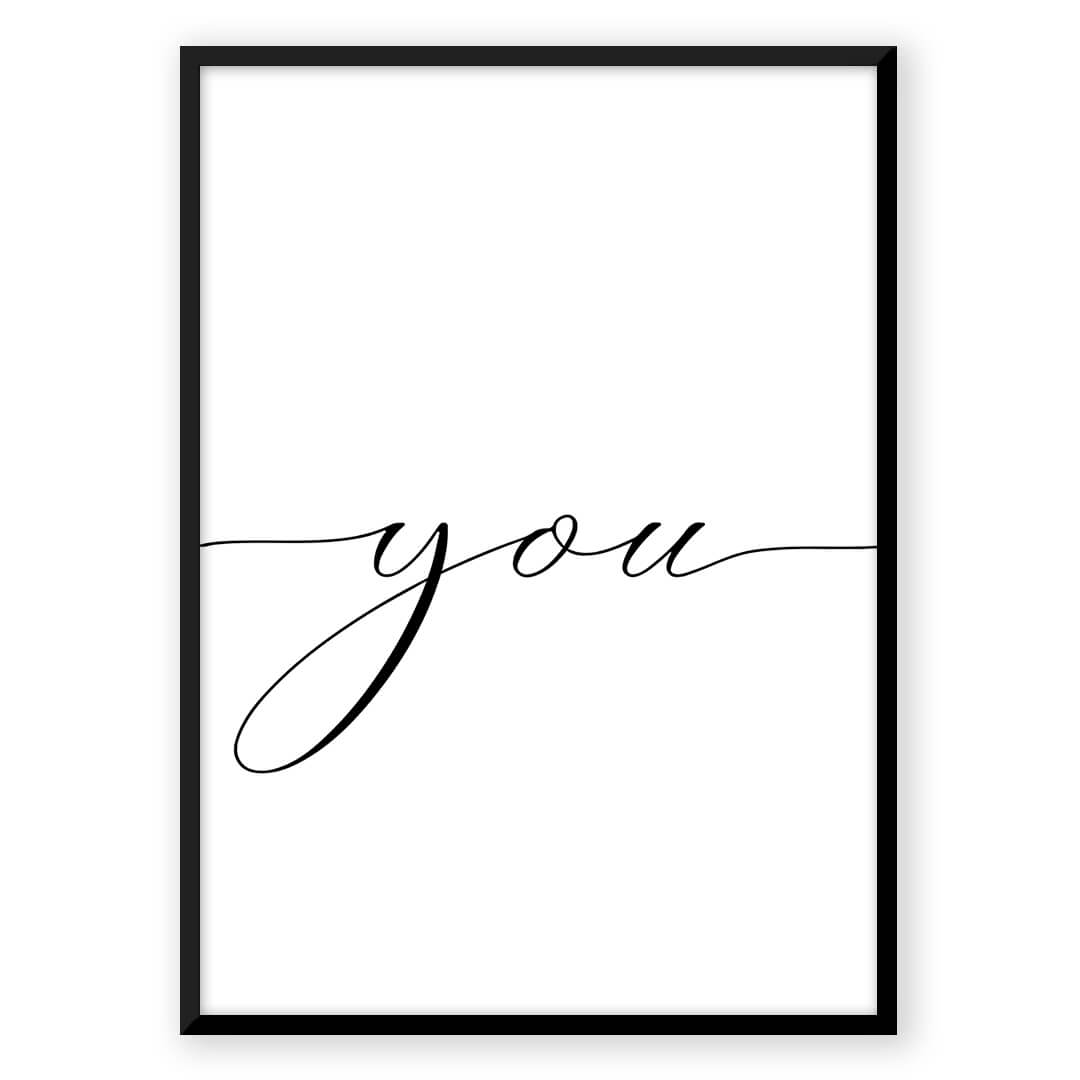 you