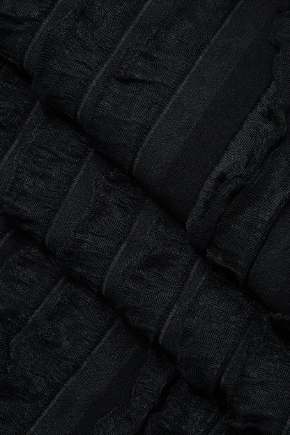 Calista Textured Strapless Maxi Dress