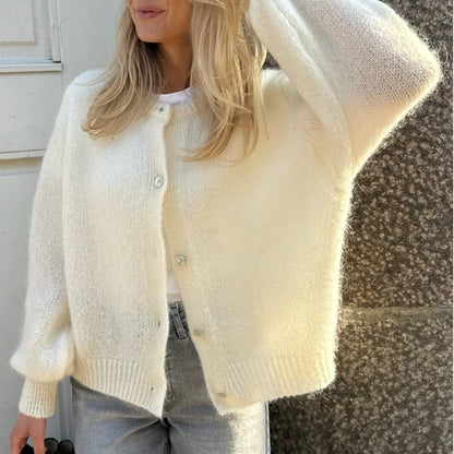 Y2K Long Sleeve Pullover Knit Casual Cardigan