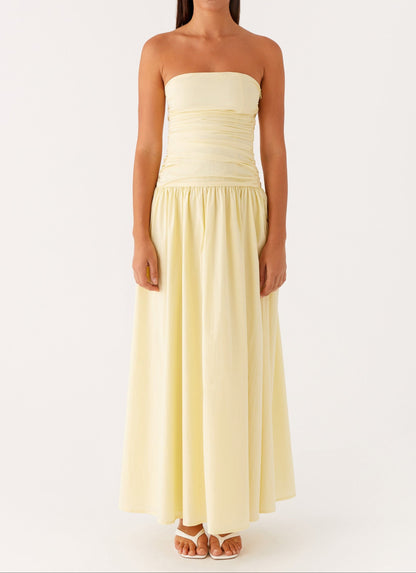 Violeta Maxi Dress - Yellow