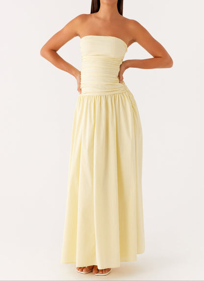 Violeta Maxi Dress - Yellow