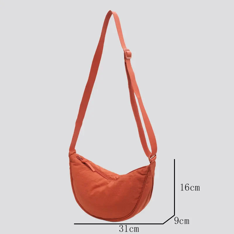 Casual Nylon Designer Hobos Crossbody Bag