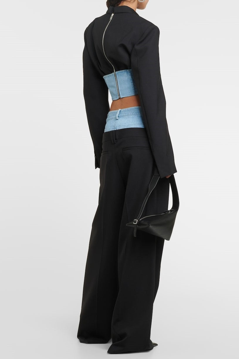 Catalina Patchwork Denim Pants