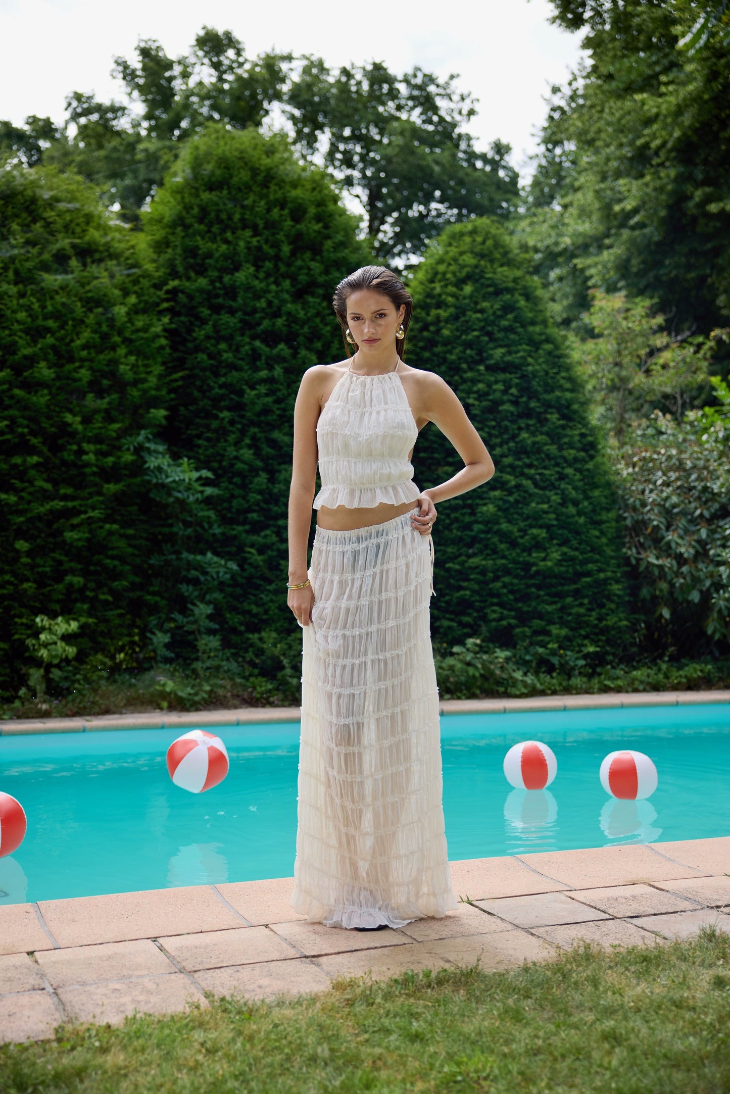 Beatrice | Bohemian Backless Set