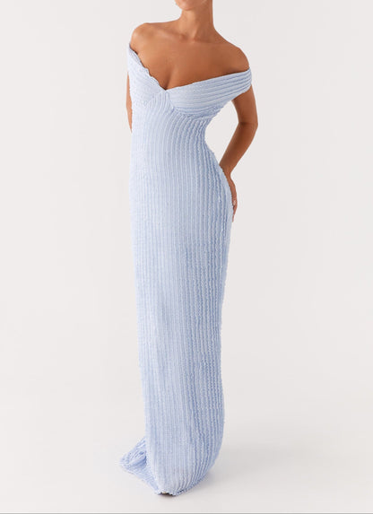 Josefina Maxi Dress - Blue