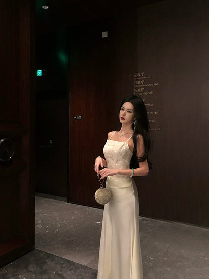 Chic Satin Bodycon Dress Elegant Formal & Birthday Look
