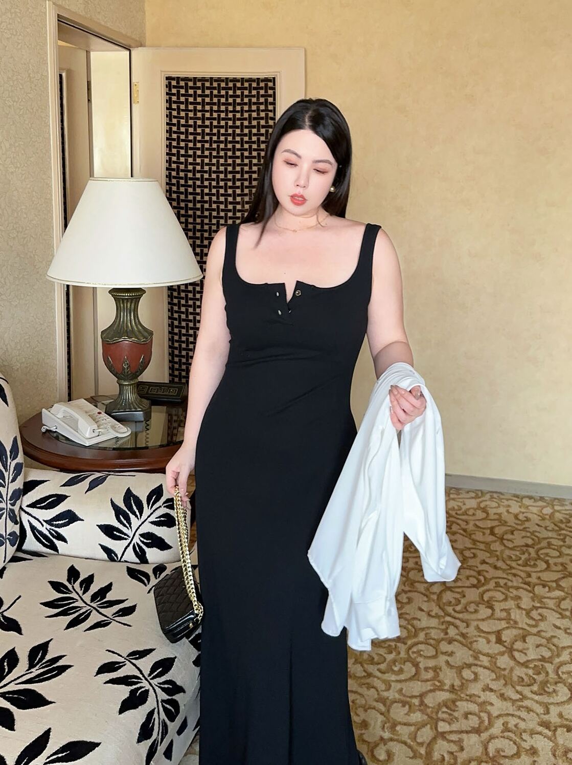 Chic Tank Dress Plus-Size Long Short