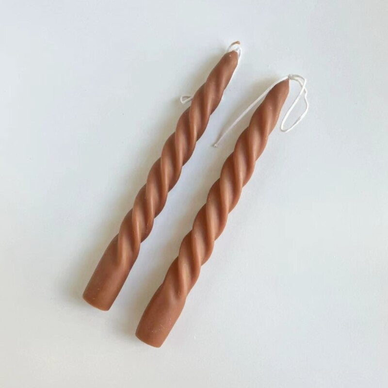 Ema Spiral Twist Soy Wax Candles