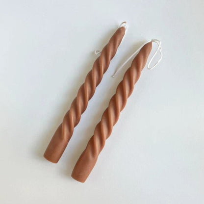 Ema Spiral Twist Soy Wax Candles