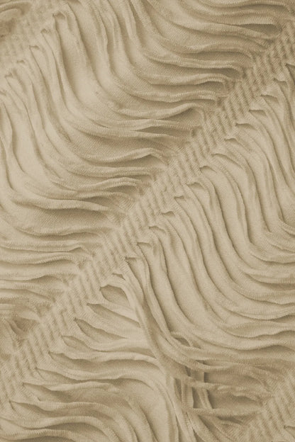 Conica Brown V-neck Cap Sleeve Crop Top And Slit Maxi Skirt Set