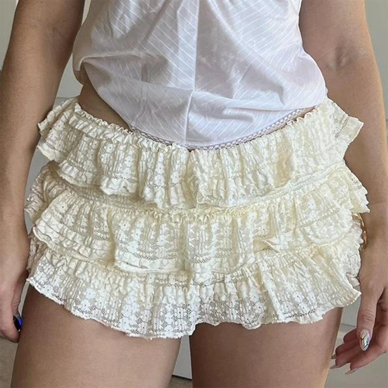 Frilly Tiered Bloomer Skirt