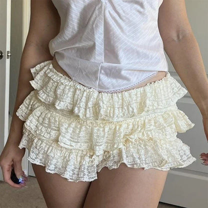 Frilly Tiered Bloomer Skirt