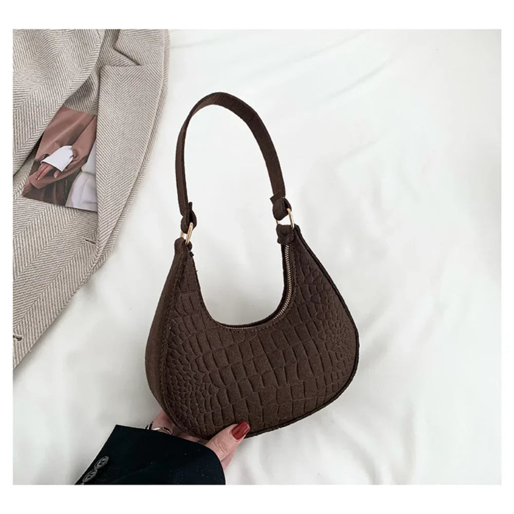 Cow Prints Underarm Shoulder Bag for Women