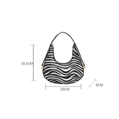 Cow Prints Underarm Shoulder Bag for Women