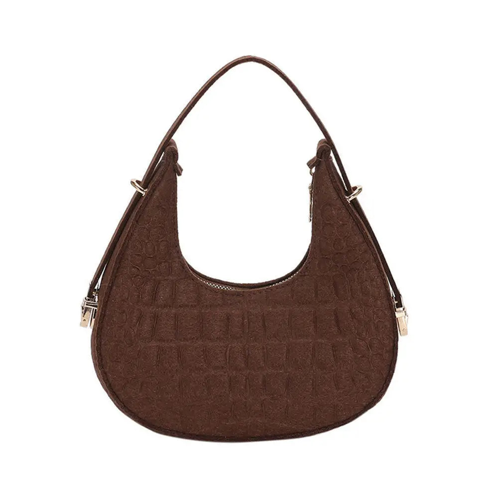 Cow Prints Underarm Shoulder Bag for Women