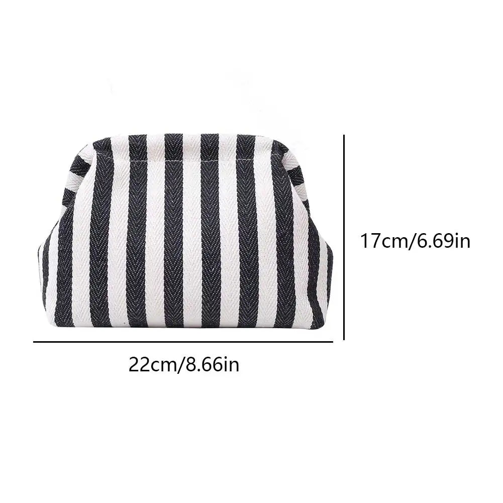 Crochet Canvas Colorblock Summer Wristlet