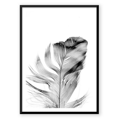 Flower & Feather Quote