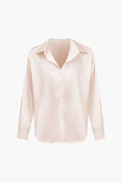 Women Blouse Satin