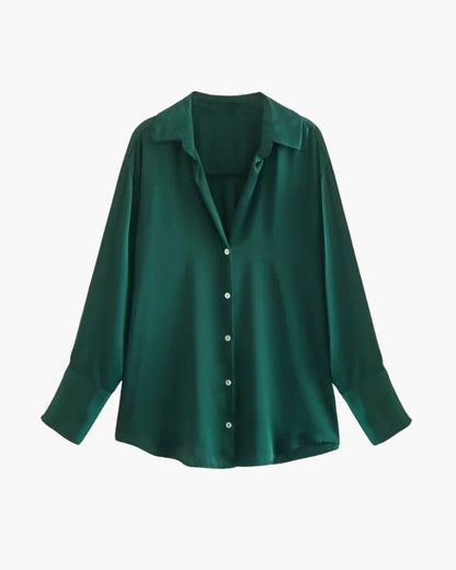 Women Blouse Satin Style