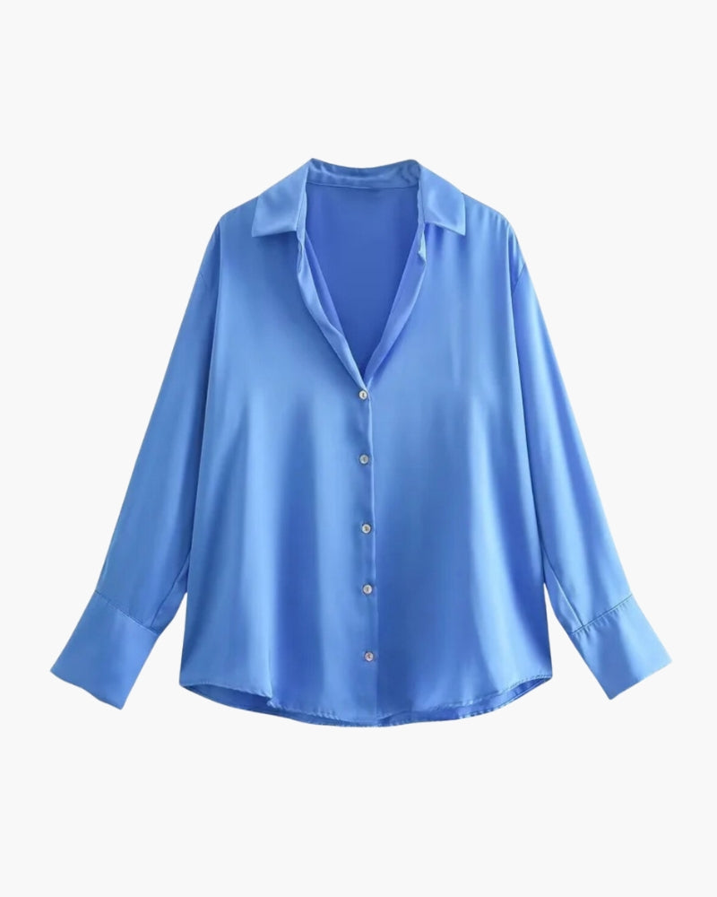 Women Blouse Satin Style