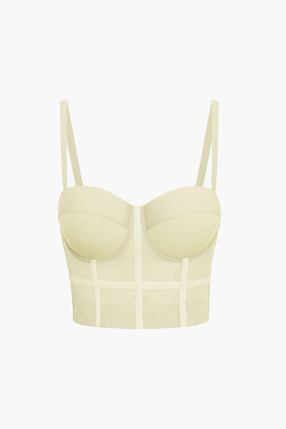 Women Bustier Top With Underwire