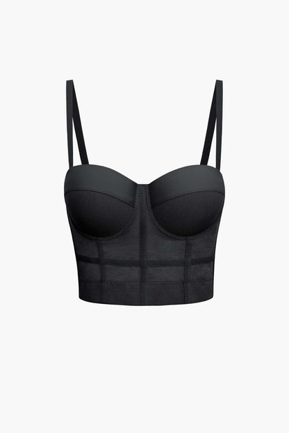 Women Bustier Top With Underwire