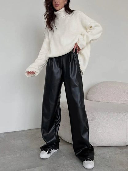 Women High Waist Baggy Pants