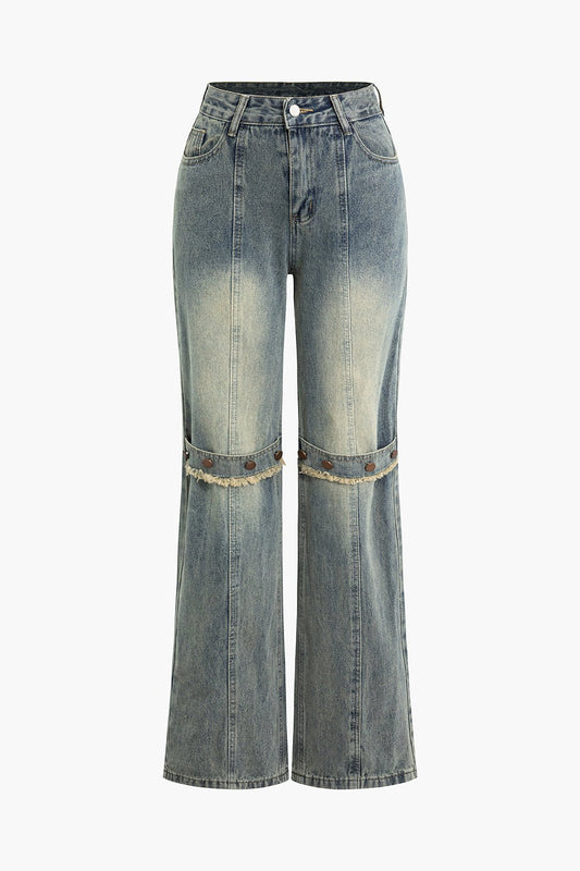 Women High Waist Denim