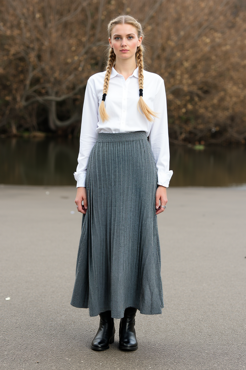 Women Midi Skirt