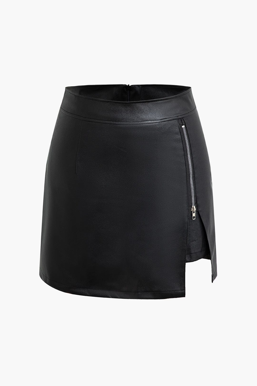 Women Mini Skirt With Asymmetrical Cut