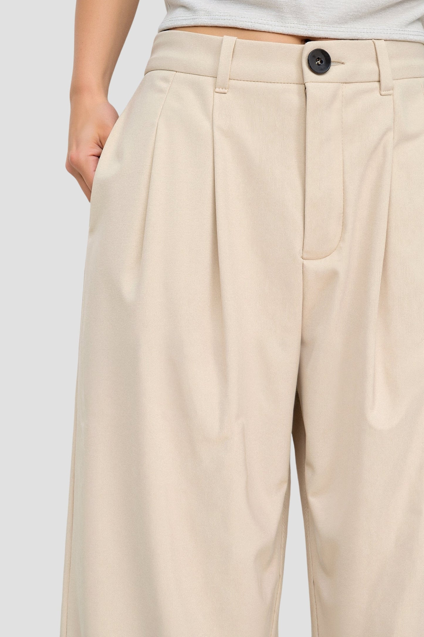 Women Trousers Plissé