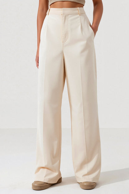 Women Trousers Wide Cut