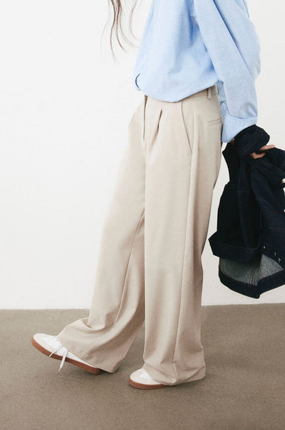 Women Trousers Wide Cut