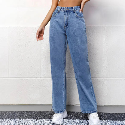 Women Wide Leg Jeans High Waist