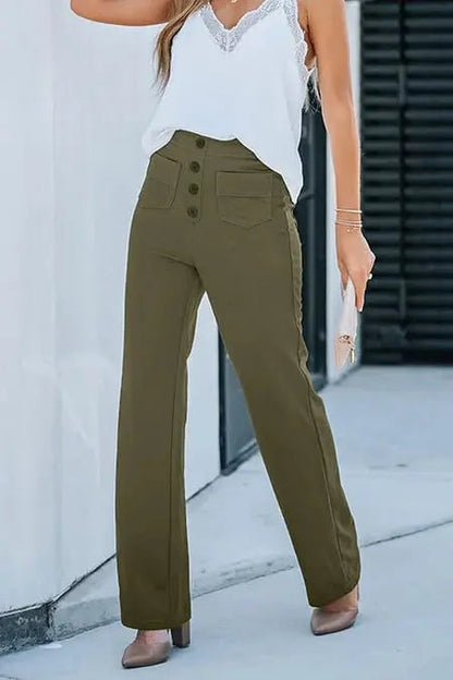 Women Wide Leg Trousers