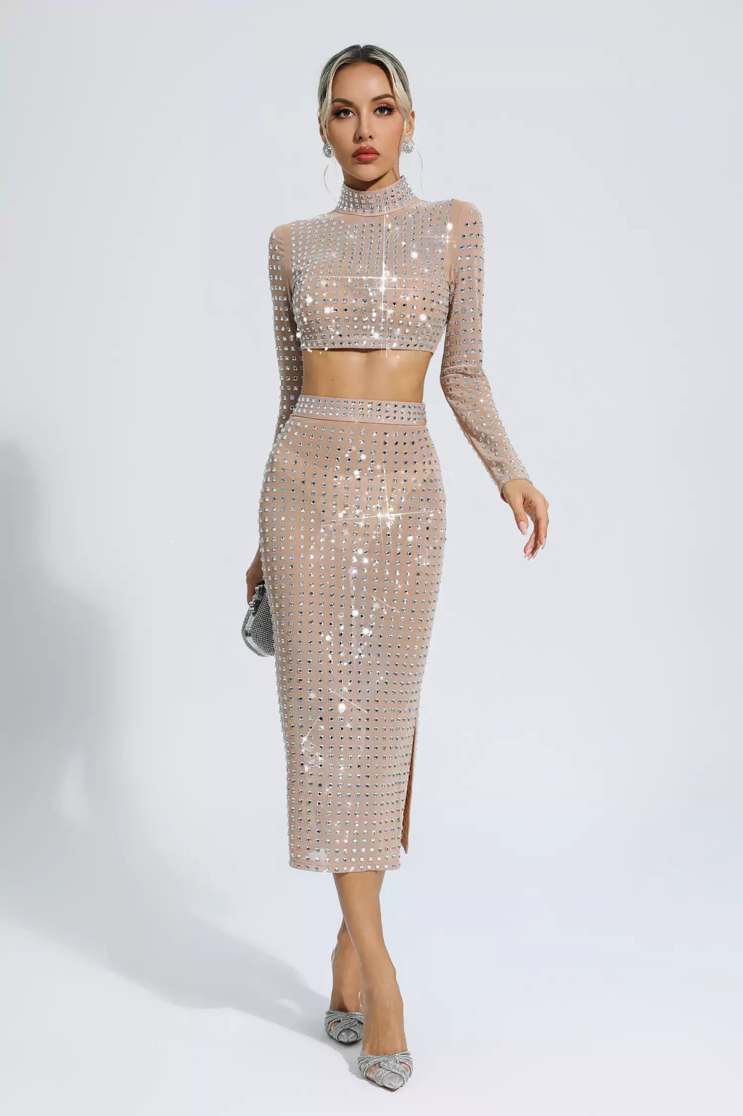 Dayana Khaki Diamond Set