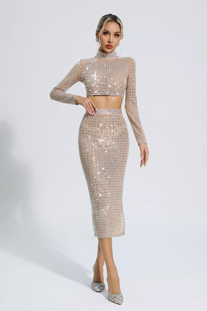 Dayana Khaki Diamond Set