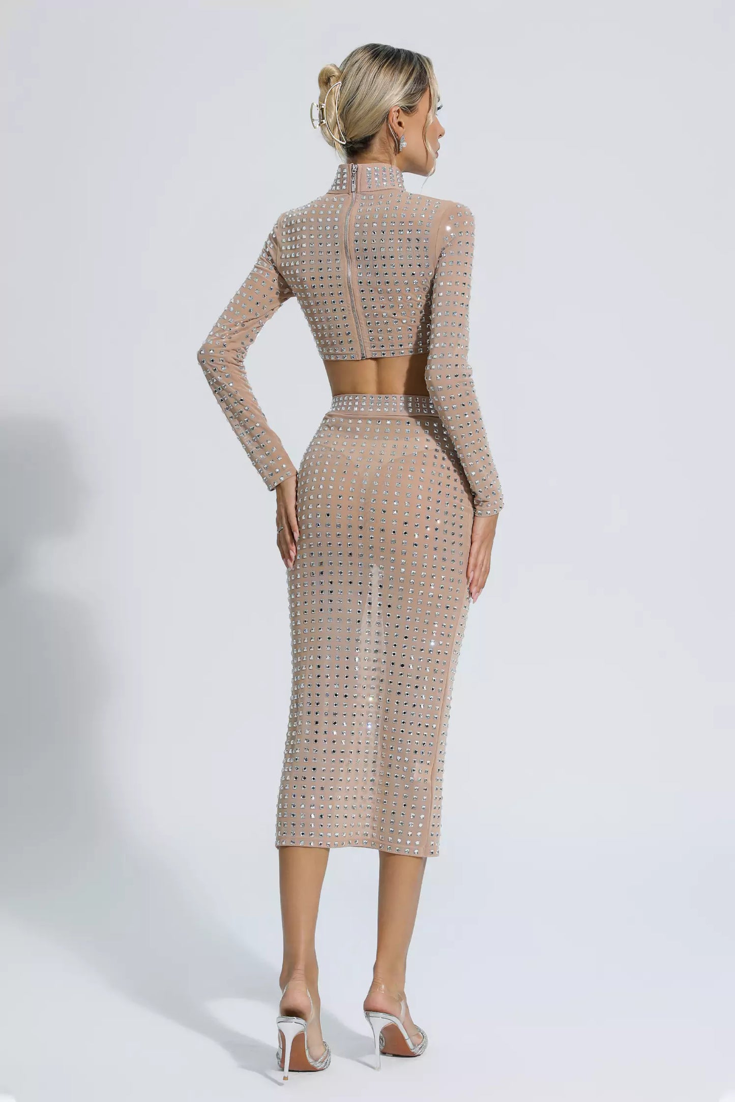 Dayana Khaki Diamond Set