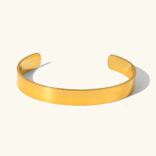 Delilah Gold Cuff Bracelet