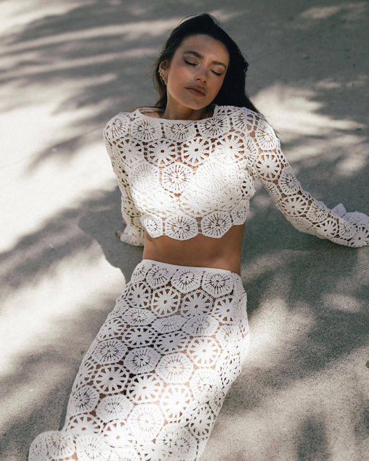 Aubriella | Long Sleeve Wrap Set