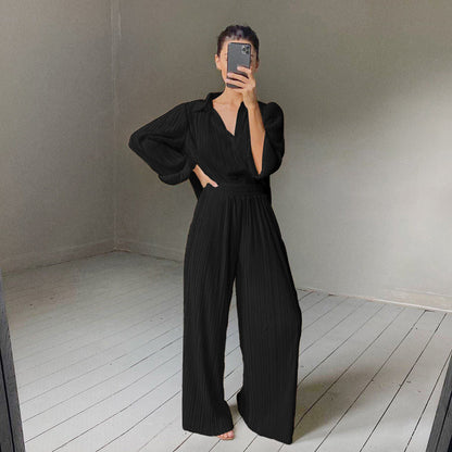 Jaynie Pants + Shirt Suit