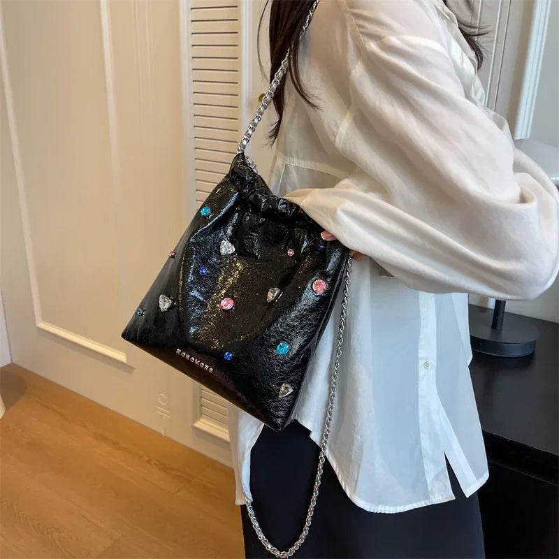 Leopard Shopper Large Shoulder Bag