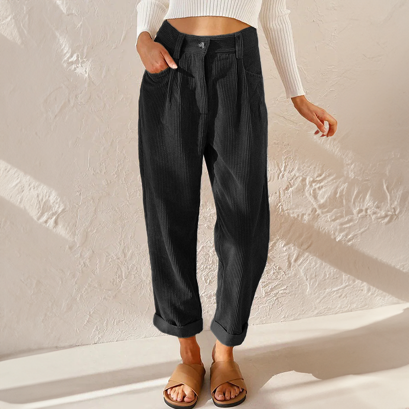 Rose | Women High Waist Wide Leg Pants