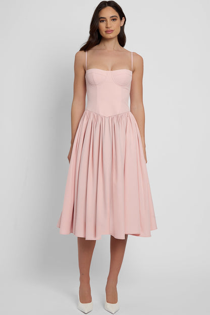 Ciara | Bustier Midi Dress