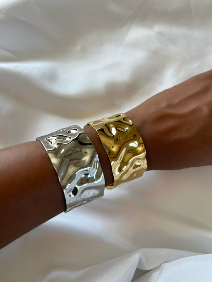 Audrey | Hammered Bracelet