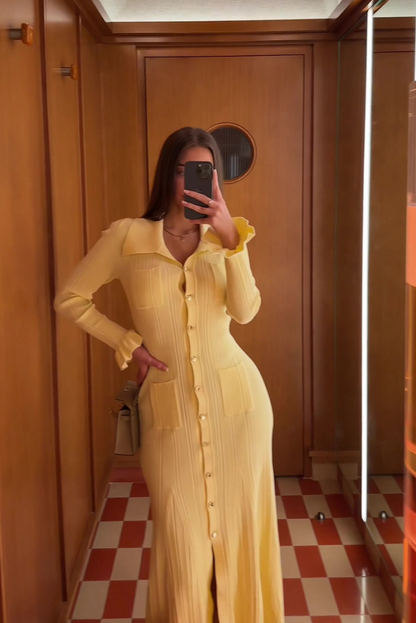 Sylvia | Knit Maxi Dress