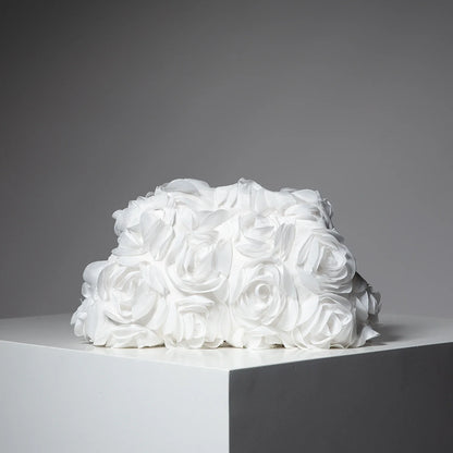 Elegant Rose Wedding Party Clutch Wristlet