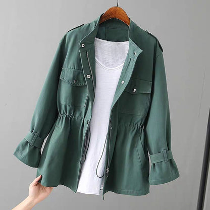 Audrey | Chic Women's Utility Jacket with Zipper