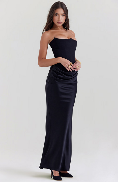 Tessa | Strapless Maxi Dress