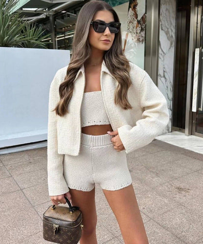 Jessica | Elegant Boucle Jacket